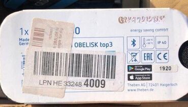 Ostala elektronika: 0469 Timer Theben TR BT OBELISK top3; * Obelisk top3 je Bluetooth — 9