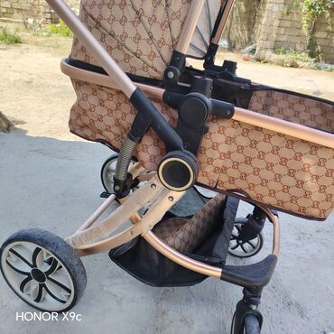 əkizlər və üçəmlər üçün easygo duo uşaq arabaları: İki tutacaqlı araba, İşlənmiş, Cins: Oğlan, Yaş: 6-12 ay