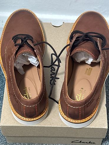 clarks обувь: Мужские туфли, 42, Clarks, Новый, цвет - Коричневый — 3