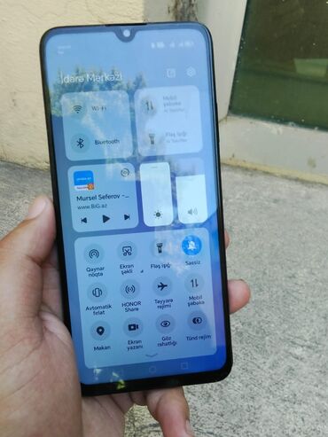 playstation 4 oyun diskleri: Honor X7a, 128 GB, rəng - Qara, Barmaq izi, İki sim kartlı