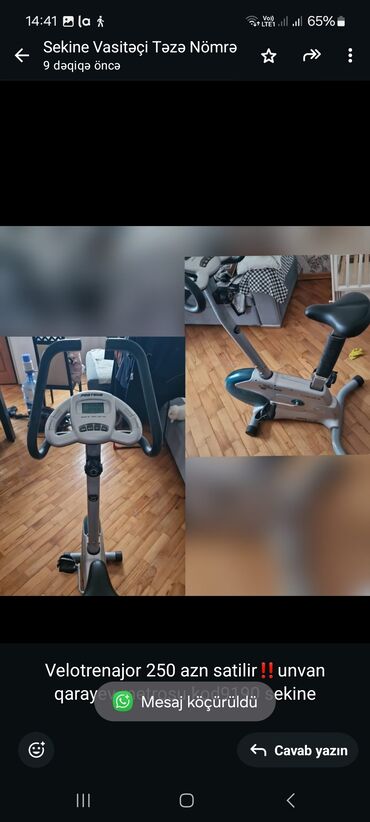 Маски, очки: Velotrenajor 250 azn satilir‼️unvan qarayev metrosu kod9190 sekine