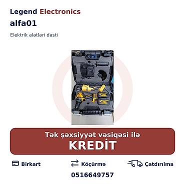 kreditle drel: Elan başlığı: Alətlər dəsti alfa01 Alətlər dəsti alfa01 – elektrik — 1