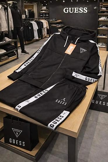 Gornji i donji deo: Ženski komplet trenerke GUESS pamuk (likra) Do 3xl - Dvod elni set — 15