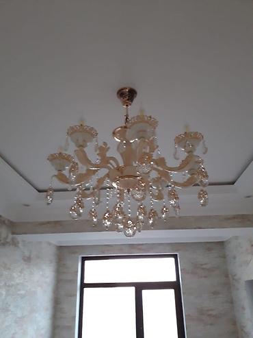 qara sam: Çılçıraq, 10 və daha çox lampa, Metal — 2