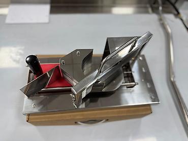 мясной нож: Профессиональный ручной резак/гильотина для нарезки помидоров — 1