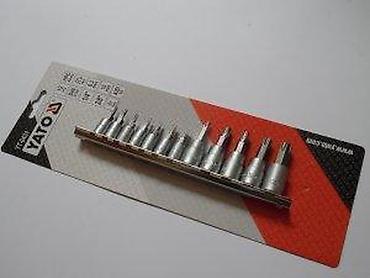 hds 75: YATO set torx gedora nastavaka na šini – 12 delova, model YT-04631 - — 5