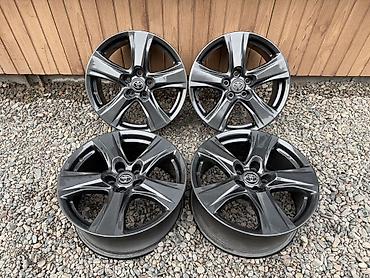 Диски: Литые Диски R 18 Toyota, Комплект, отверстий - 5, Б/у — 9