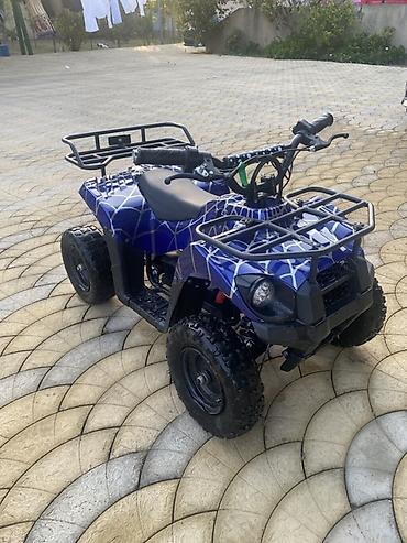 uşaq ucun atv: Uşaq üçün elektrik ATV (kvadrosikl) - Rəng: mavi, “hörümçək toru” — 6