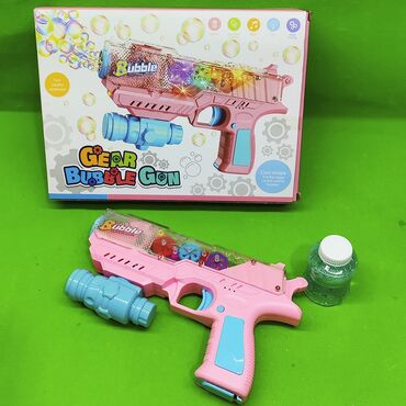 Игрушки: Пузыри пистолет автоматический игрушка🫧 Отличная возможность для