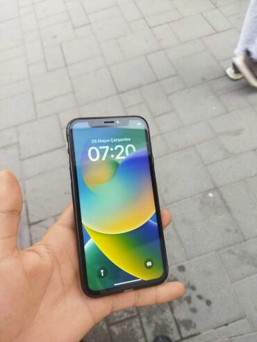 rəsmi 14 c: IPhone X, Qara, Face ID