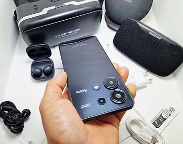 Redmi: Redmi, Redmi Note 13, Б/у, 256 ГБ, цвет - Черный, 1 SIM, 2 SIM, eSIM — 13