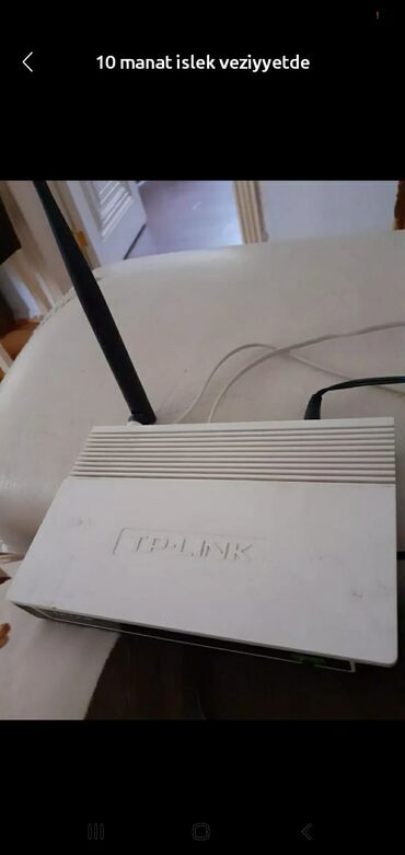 tp link fiber optic modem: 8 manat yaxsi isleyir