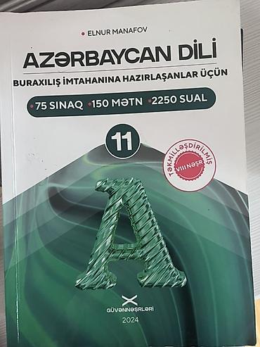 Kitablar və jurnallar: Azərbaycan dili 11-ci sinif, 2024 il — 2