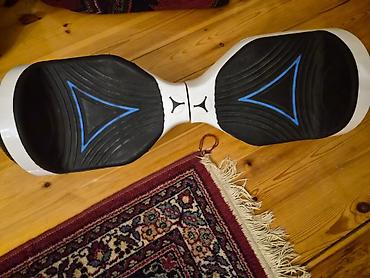 Özünü tarazlayan elektrikli skuter (hoverboard) - Korpus: ağ rəngdə
