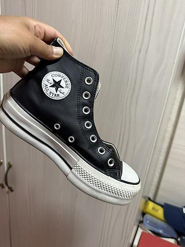 pull and: Кеды Converse Chuck Taylor All Star платформенные и ботильоны ZARA 1) — 2