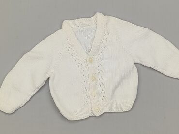 biały sweterek dla niemowlaka: Кардиган, Для новонароджених, стан - Хороший