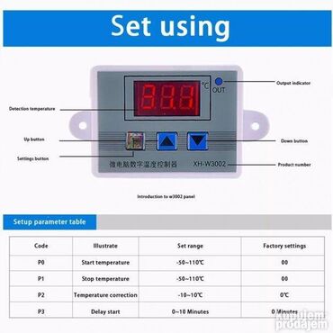 avent blender 2 u 1 polovan: Digitalni Termostat 220V - Termoregulator XH-W3002 Precizni