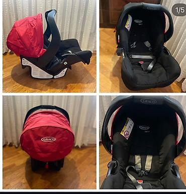 qara kepka: Graco avtomobil üçün uşaq oturacağı (infant car seat) - Model: Graco — 1