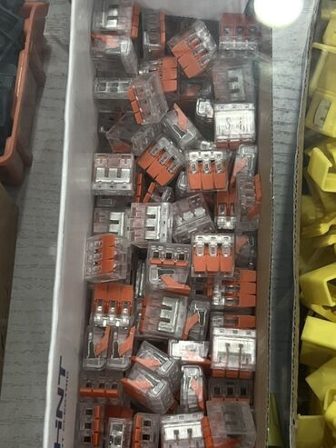 бу клемдер: Клеммники с рычажным зажимом (аналог WAGO) для быстрого соединения