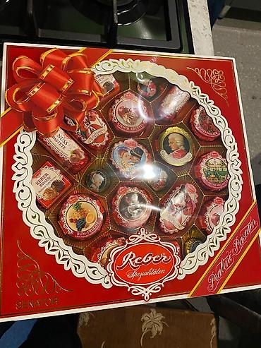 Qida məhsulları: 🍫 Premium Alman şokoladı – Reber Mozart Kugeln (830g) Orijinal Alman — 1