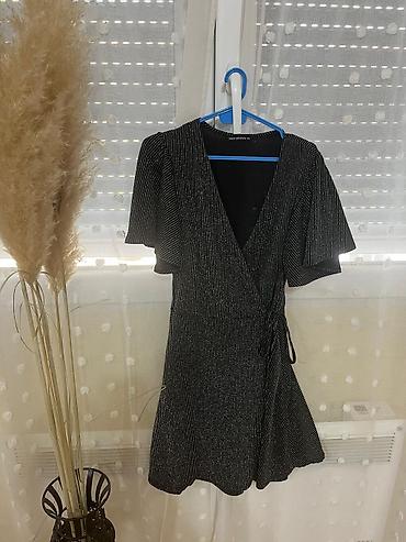 dzins suknje: Haljina na preklop, univerzalna, najbolje za XS/S,bez oštećenja,jednom — 1