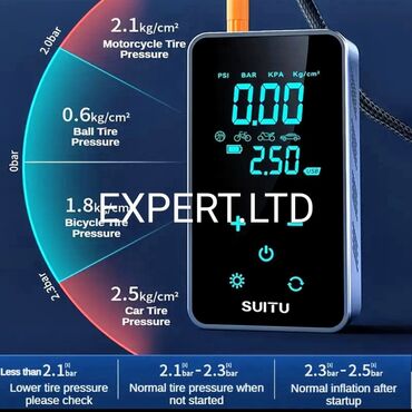 Avtomobil kompressorları və nasosları: Yeni portativ hava kompressoru modeli satılır. Kompressor rəqəmsal — 4