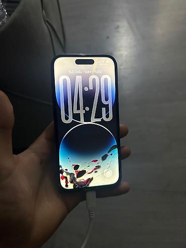 note 14 pro: IPhone 14 Pro, Deep Purple, Qırıq — 2