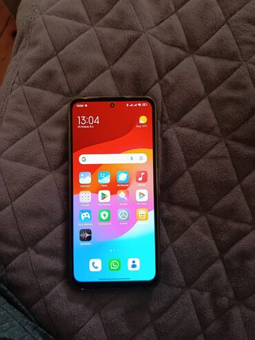 Redmi 12, 128 ГБ, цвет - Серый, Отпечаток пальца