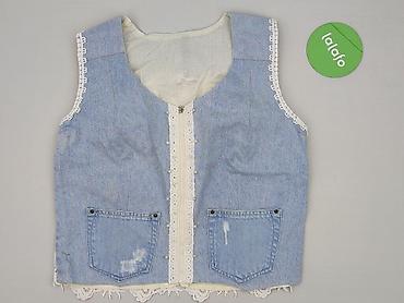 kurtka marella: Denim, Kamizelka damska, rozmiar M — 2