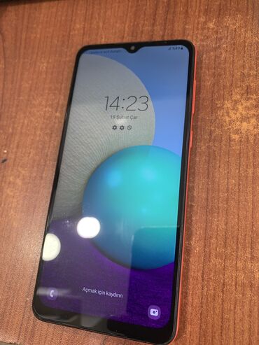 c5 samsung: Samsung Galaxy A02, 32 GB, rəng - Qırmızı, Zəmanət