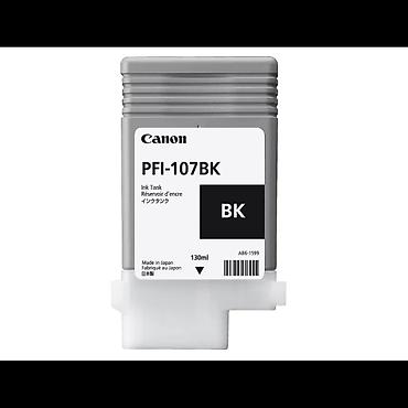 printer aliram: Canon PFI-107BK (6705B001AA) Black – 130 ml Original Ink Tank Canon — 1