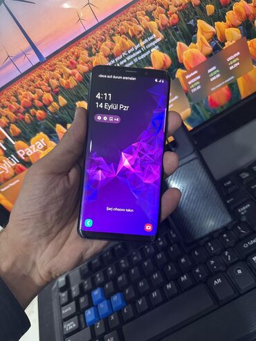 Другие Автомобили: Samsung Galaxy S9, цвет - Черный, Отпечаток пальца