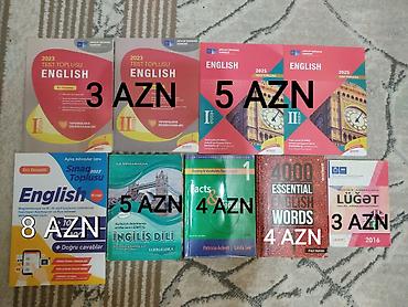 kitab alan: Qiymətlər kitabların üzərində qeyd olunub. Almaq istəyənlə razılaşmaq — 3