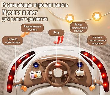 муравей бобо: Детские ходунки BOBDOG (модель в стиле авто) - Эргономичное мягкое — 3