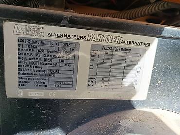 dizel saat: Generator – 30 kVA, 3 faza Texniki xüsusiyyətlər: - Güc: 30 kVA - — 4