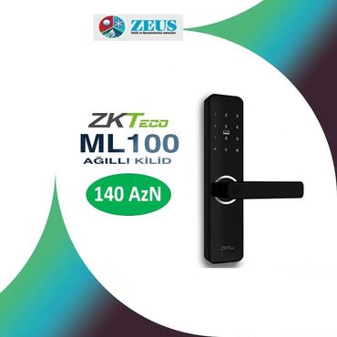 Qapı zamokları: Ağıllı Kilid ML100 -Çin.! ZKTeco Ağıllı kilid ML 100 - Çin brendi və — 2