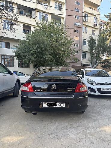 pejo 607: Peugeot 407: 2 л | 2005 г. 411652 км Седан — 5
