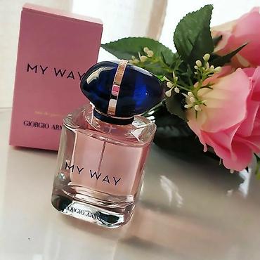 Armani MY WAY 90ml original baqli qutuda