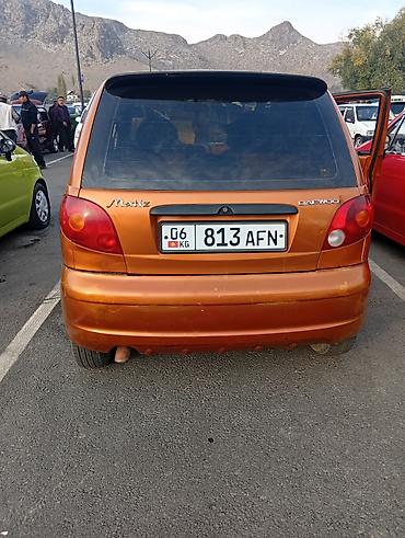 авто расрочку бишкек: Daewoo Matiz: 2002 г., 0.8 л, Кол менен иштөөчү, Бензин, Хетчбек — 6