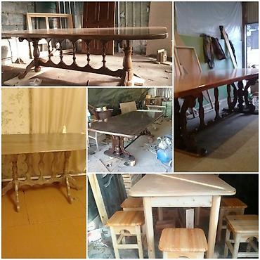 Кухонные столы и стулья: Кухонный стол и стул, Новый, Самовывоз, Бесплатная доставка at lalafo.kg — 7 Кухонные столы и стулья: Кухонный стол и стул, Новый, Самовывоз, Бесплатная доставка — 7