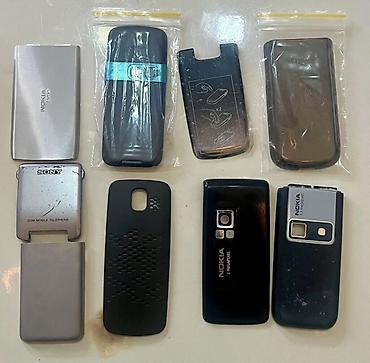 nokia köhnə modellər: Məhsul: Köhnə model telefonlar üçün orijinal/uyğun korpus və ehtiyat — 6