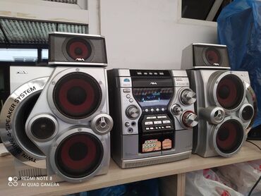 Динамики и музыкальные центры: Продаю недорого AIWA 4 канальный музыкальный центр есть AUX есть и