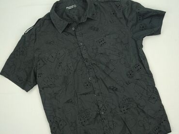 czarne spodnie i koszula: Big Star, Shirt for men, size 2XL