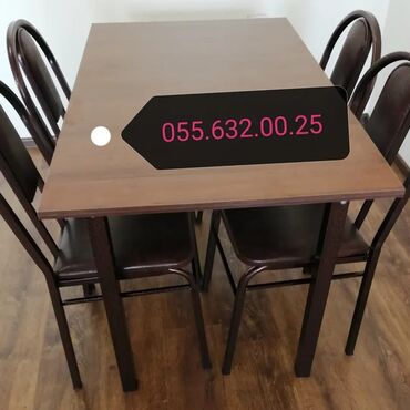 Sifarişlə masa və oturacaq dəstləri: Dəniz qiragi üçün stol stul desti, kafe və cayxana üçün stol stul — 21