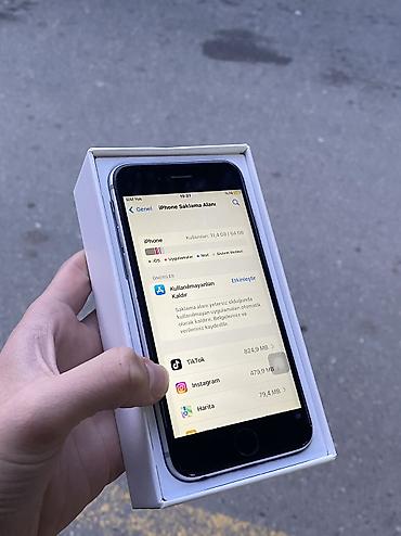 Apple iPhone: IPhone 6s, 64 GB, Matte Silver, Barmaq izi — 5