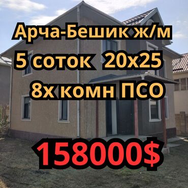 купить дом в рассрочку от хозяина: Дом, 150 м², 8 комнат, Агентство недвижимости, ПСО (под самоотделку)