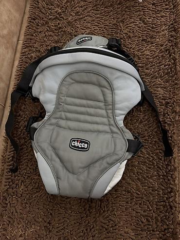 tote bag: Chicco uşaq daşıyıcısı – önə taxılan erqonomik sling - Rəng: boz/açıq — 2