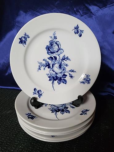 Kuhinjski setovi: Deseetni bohemija porcelan tanjiri iz 90ih.god. Desertni bohemijini — 2