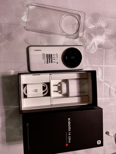 Мобильные телефоны и аксессуары: Xiaomi, 14 Pro, Новый, 512 ГБ, цвет - Белый, 2 SIM
