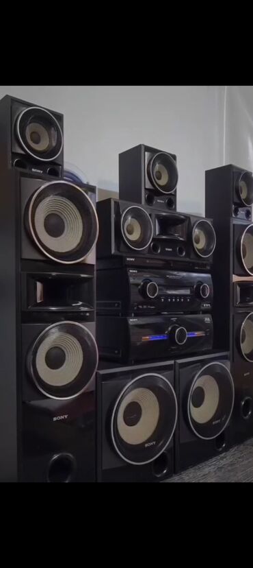 Minidisk və disk pleyerlər: Sony musiqi merkezi heç bir prablemi yoxdu